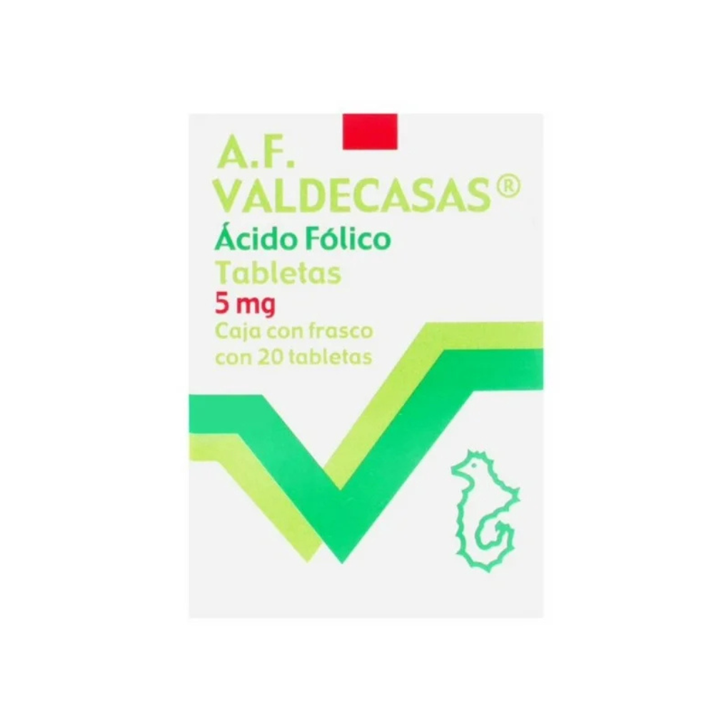 A.F. VALDECASAS c/20 TABS. 5 MG.