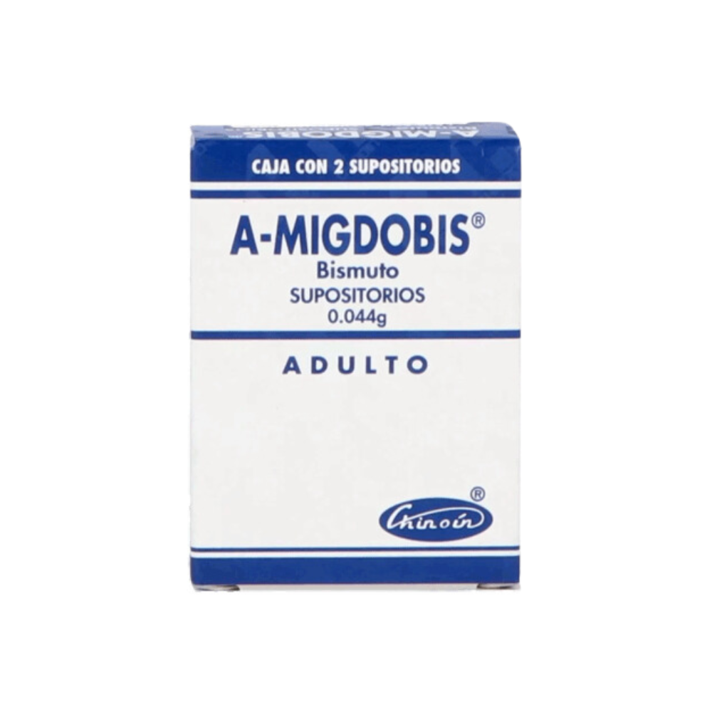 A-MIGDOBIS Adulto c/2 SUPOSITORIOS 0.044 G.