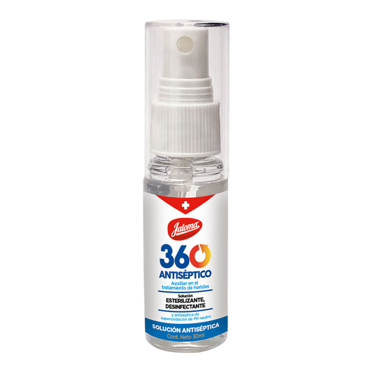 360 ANTISÉPTICO SOLUCIÓN  Fco. Atomizador  30 ML. 60 PPM.