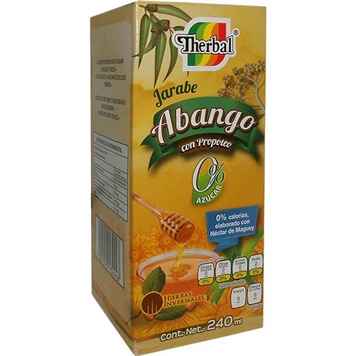 ABANGO c/PROPOLEO JARABE 0% Azúcar Fco. 240 ML.