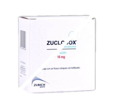 ZUCLODOX SOL. INY. 1 FCO. AMP. 10 MG. DOXORUBICINA